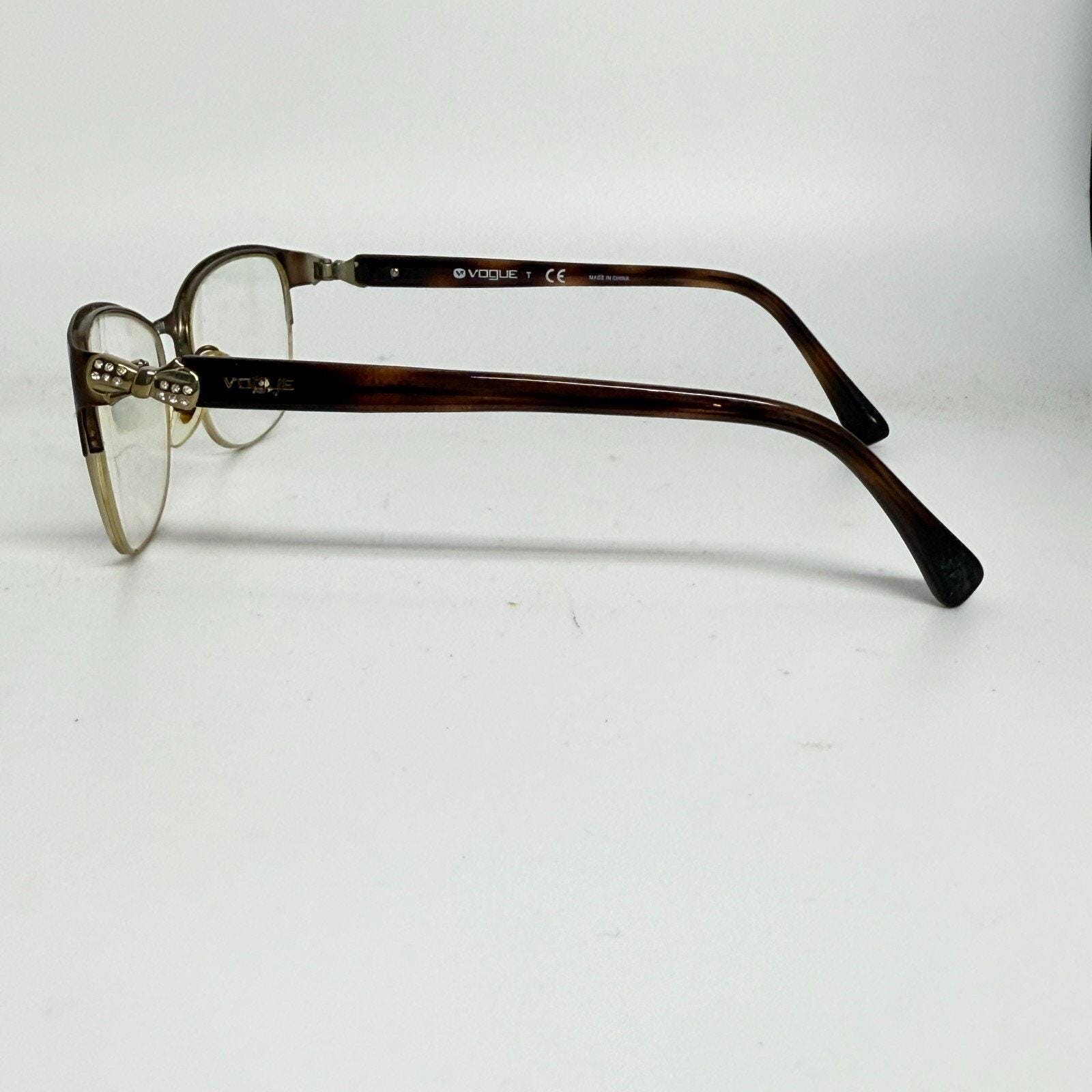 VOGUE Eyeglasses VO4027-B‎ 934 Frame Half Rimless 55 [] 18 135 H18148 VOGUE Eyeglasses VO4027-B 934 Frame Half Rimless 55 [] 18  main image 4