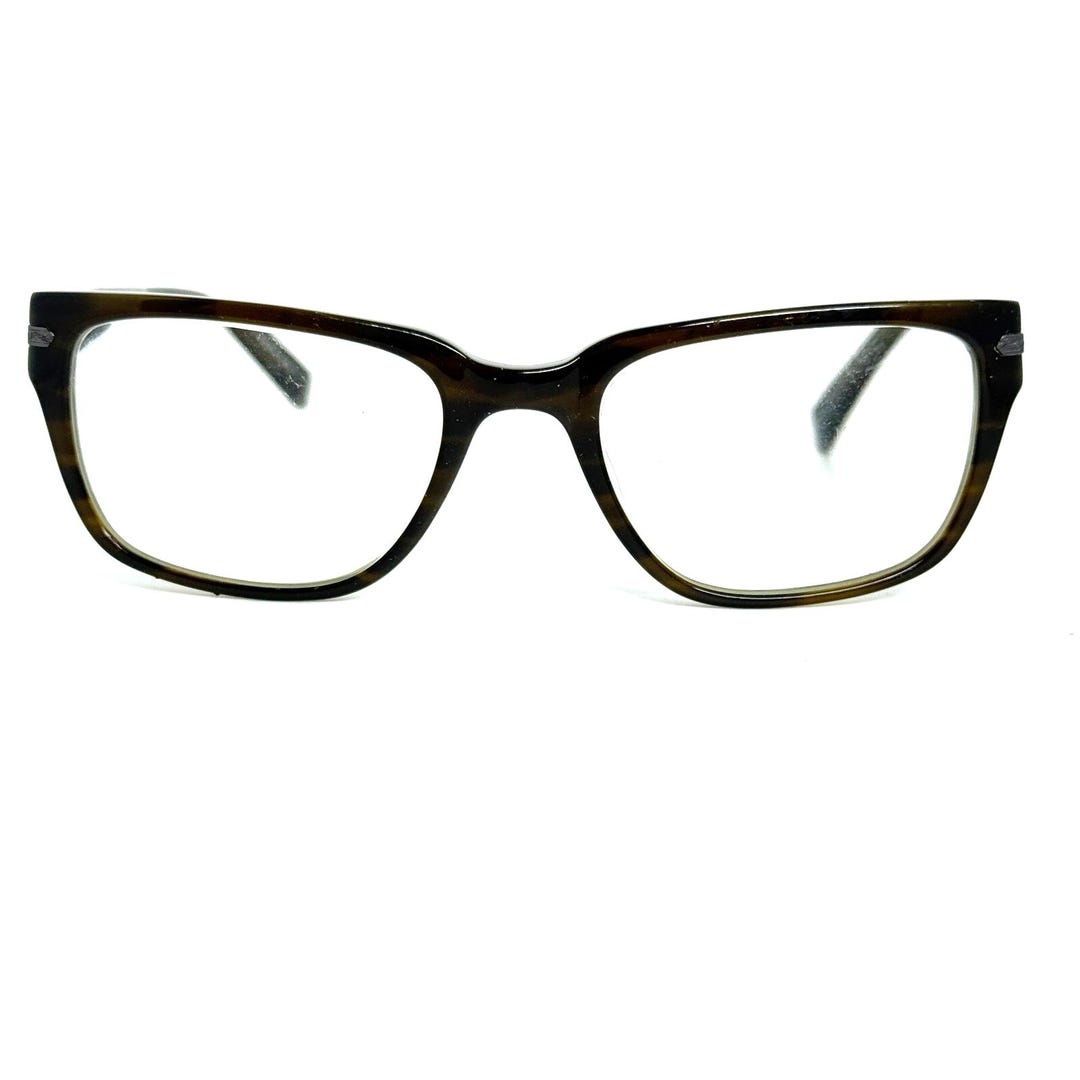 John Varvatos Eyeglasses V350 UF Olive Rectangular Frame  display picture 3