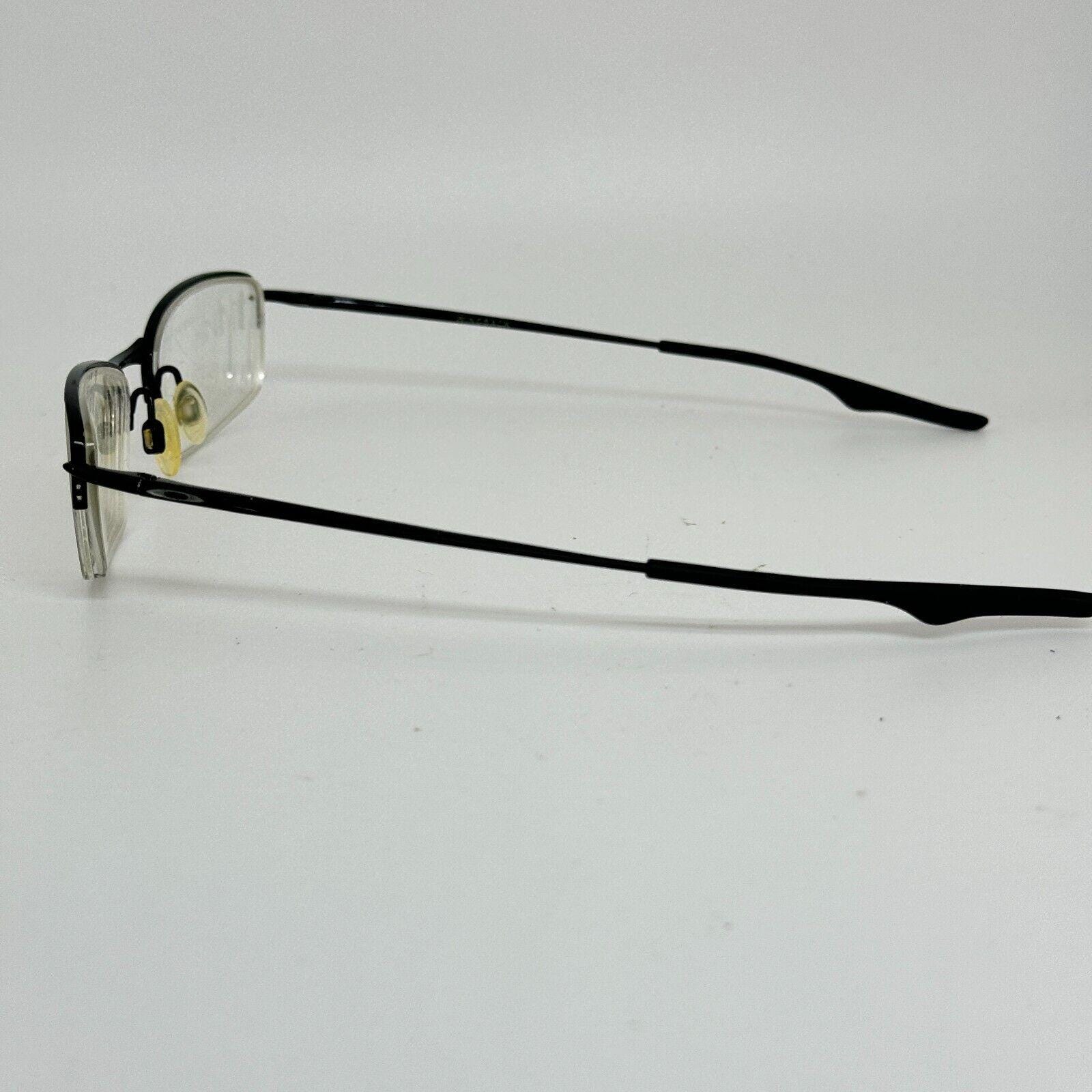 Oakley Eyeglasses OX5045-0153 Polished Black Half Rim Frame 53-19 136‎ H13994 Oakley Eyeglasses OX5045-0153 Polished Black Half Rim Frame  main image 2