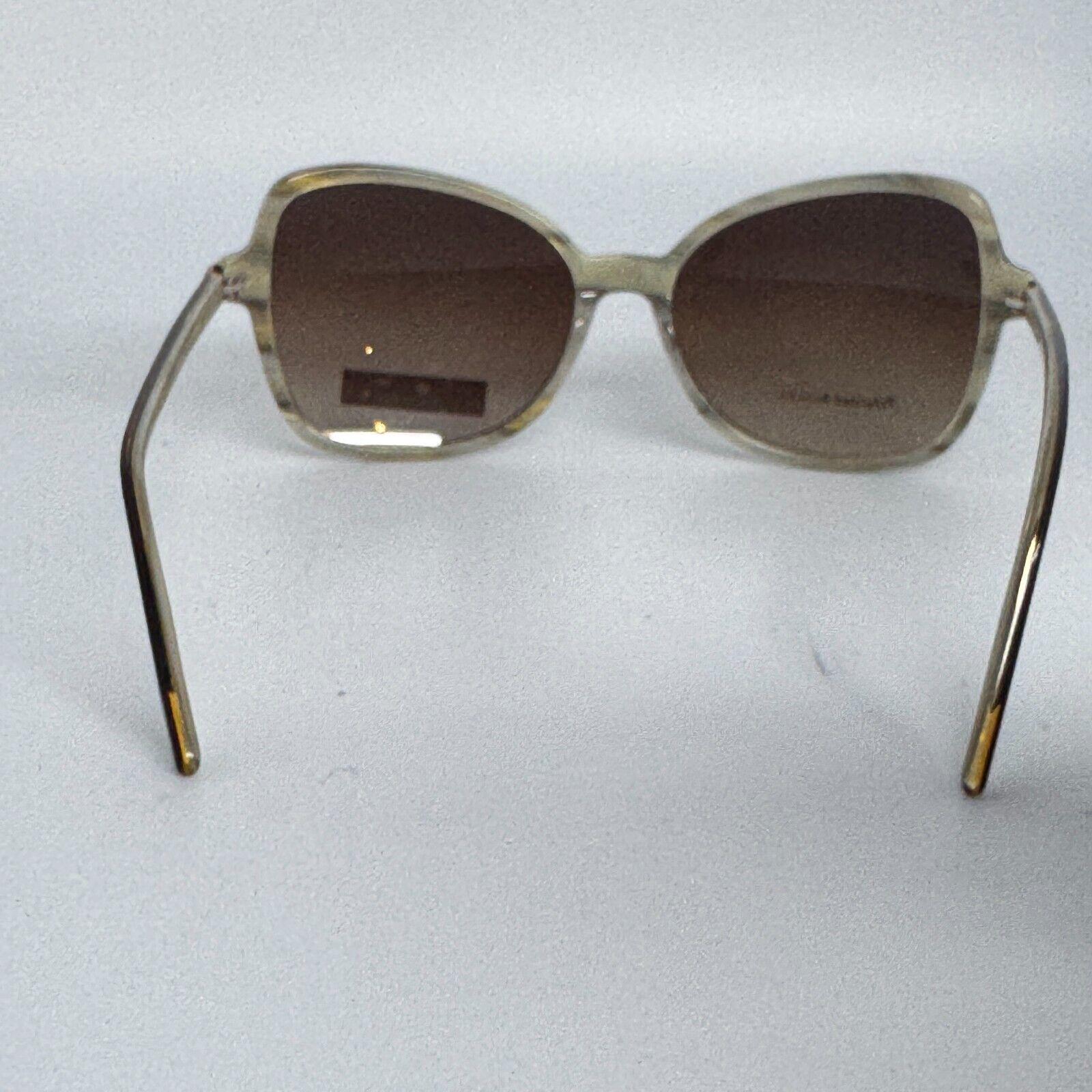 BCBGMAXAZRIA BEWILDER Brown Laminate Sunglasses Frame 57-16  display picture 1