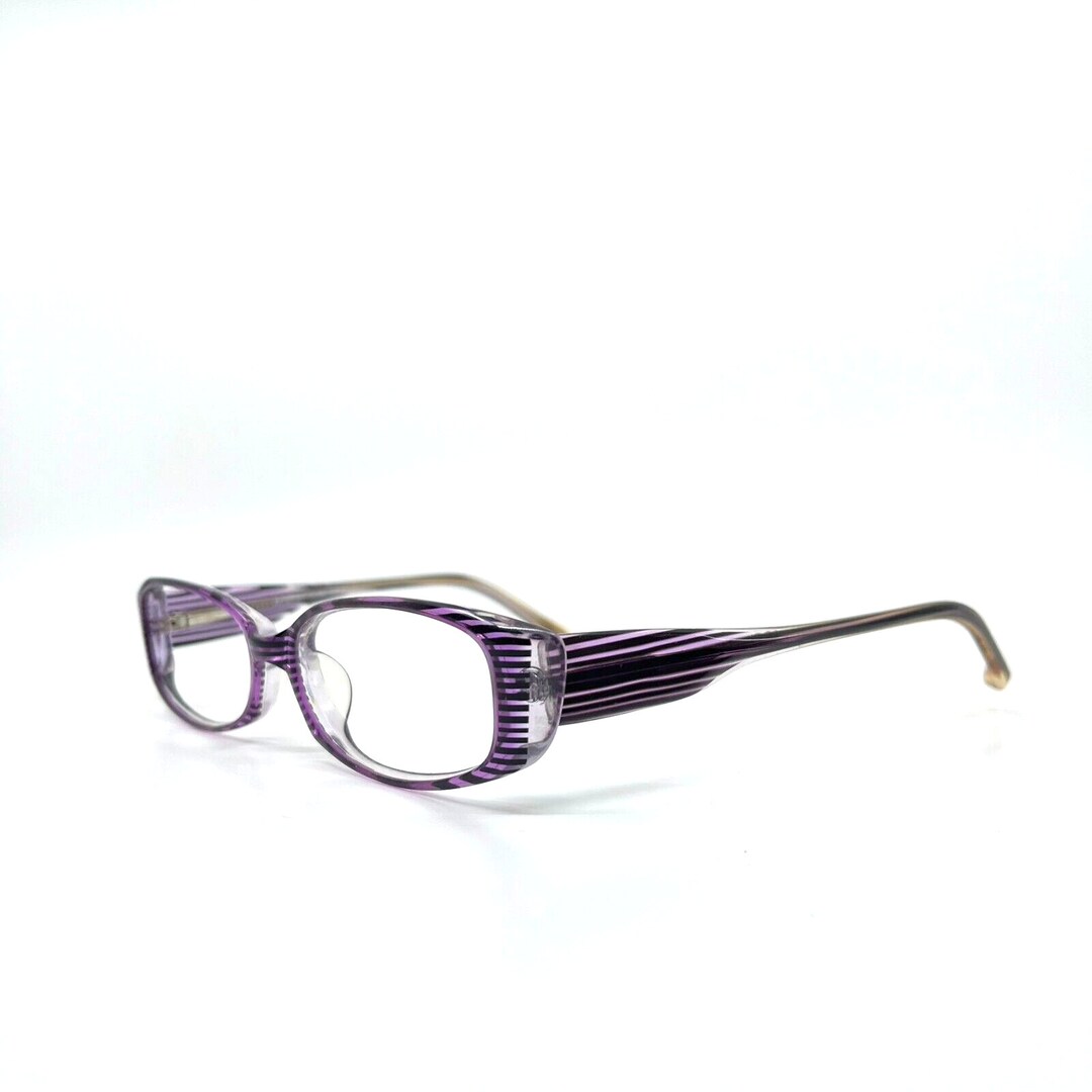 Jonathan Cate Eyeglasses Frames 51-17-140 PURPLE/BLACK H6495  display picture 1