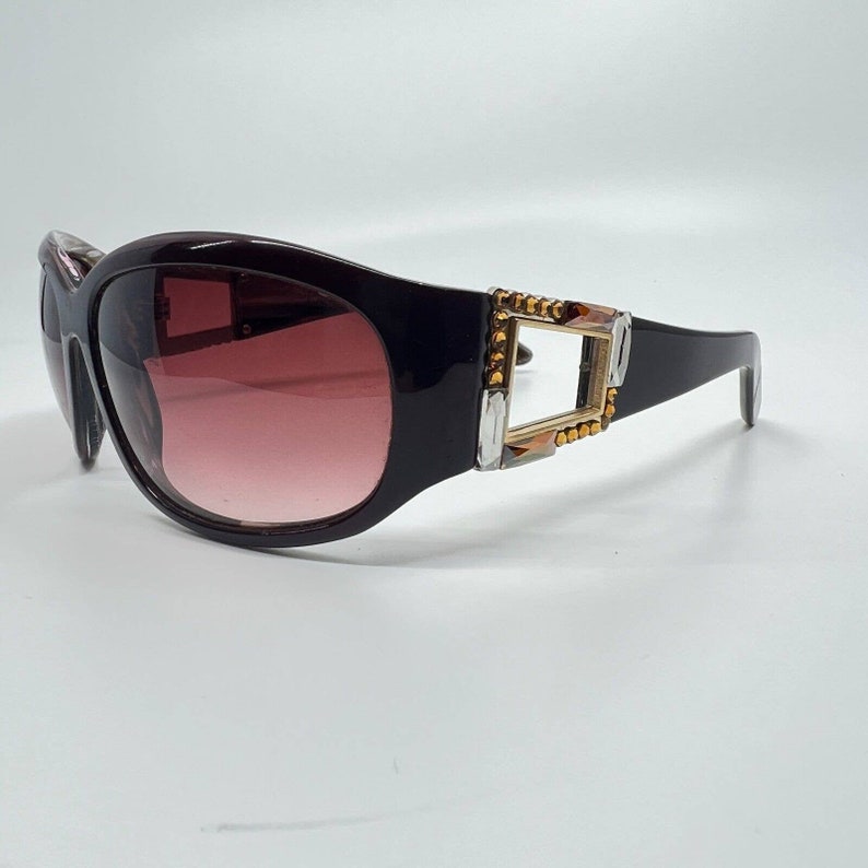Jimmy Choo Jimmy Crystal New york GL982 Swarovski women Sunglasses H8821 image 2