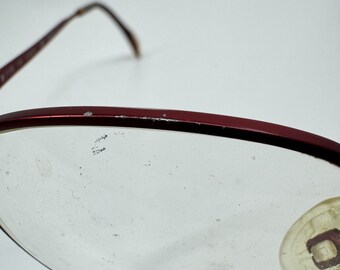 Silhouette Eyeglasses Frames Red Circle M 7170 43 6059‎ 50-20-140 H12130 Silhouette Eyeglasses Frames Red Circle M 7170 43 6059 50-20  main image 4