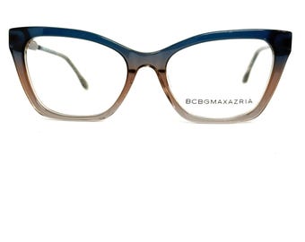 BCBGMAXAZRIA Cat‎ Eye Eyeglasses Blue Fade Gradient 48 16 130 21296 BCBGMaxAzria | Accessories | Bcbgmaxazria Paola Eyeglasses  main image 4