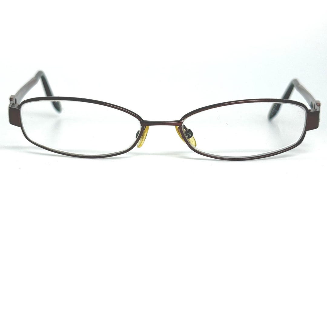 Christian Dior CD3684 Eyeglasses Frame Women Brown‎ Rhinestone D Logo 21441 Christian Dior CD3684 Eyeglasses Frame Women Brown  main image 4