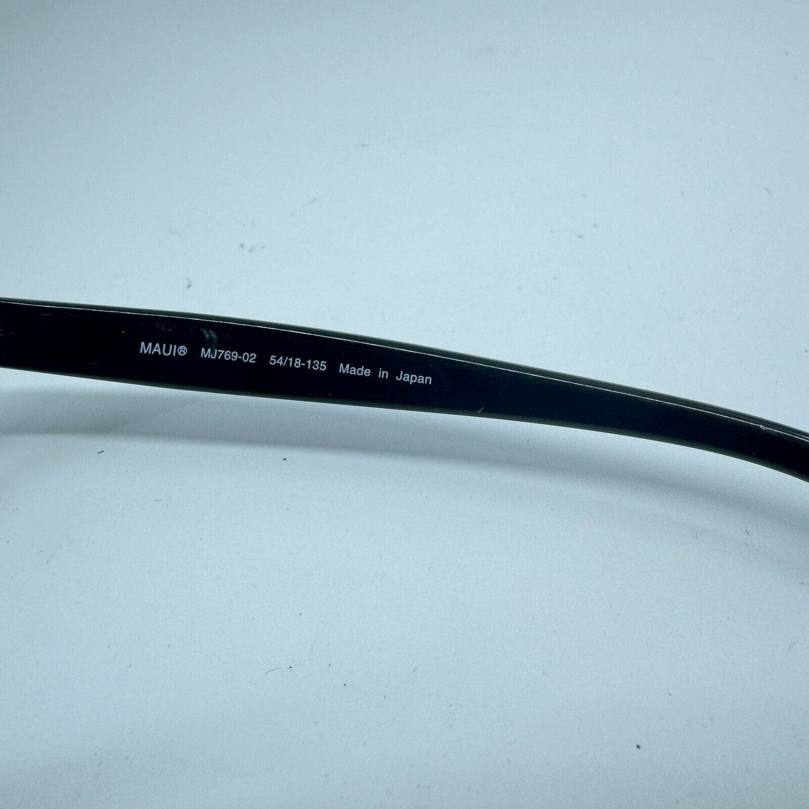 Maui Jim Japan CANNA MJ769-02 54-18-135 Black Women display picture 2