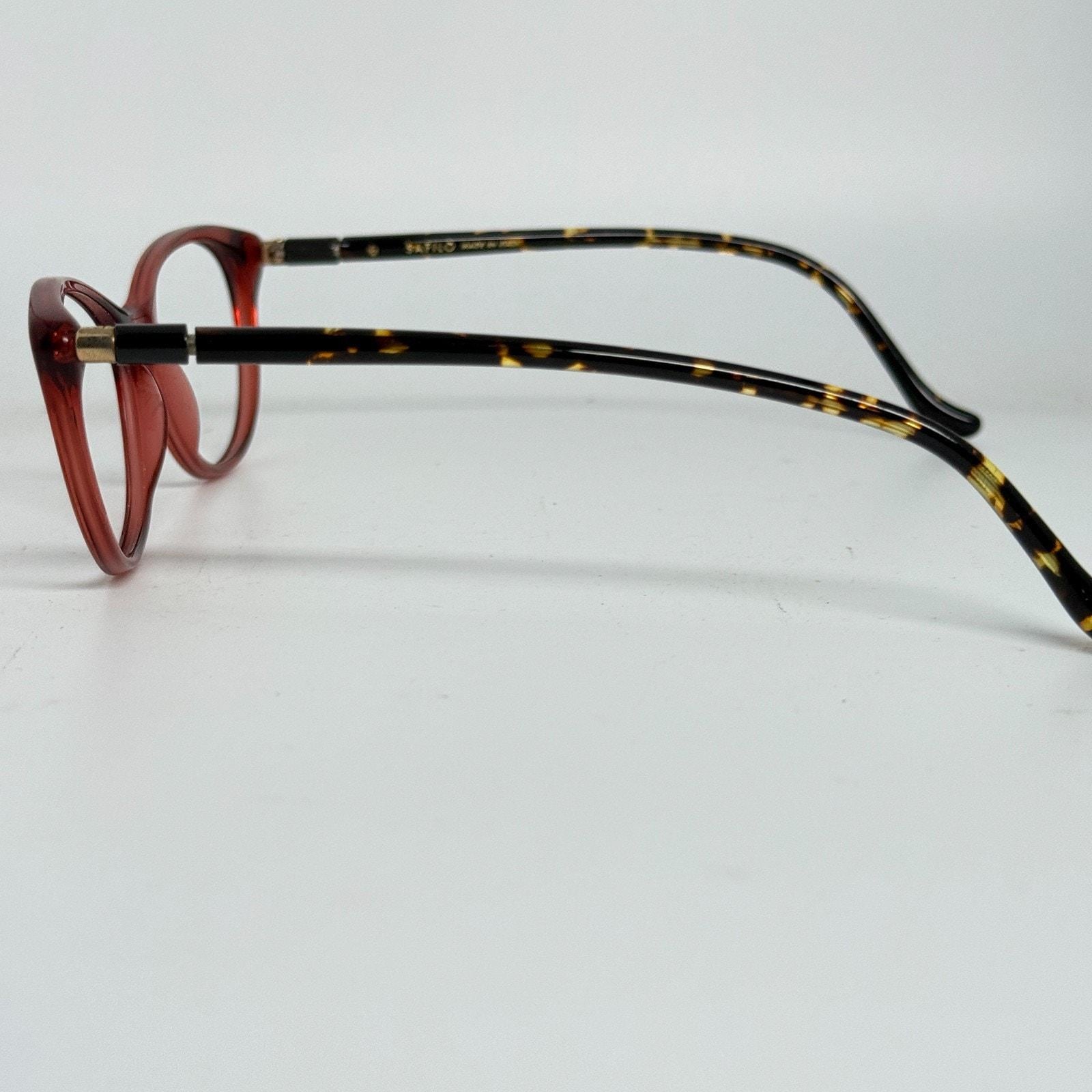 Safilo Buratto 06 C9a Eyeglasses Frames Red Full Rim Cat Eye  display picture 1