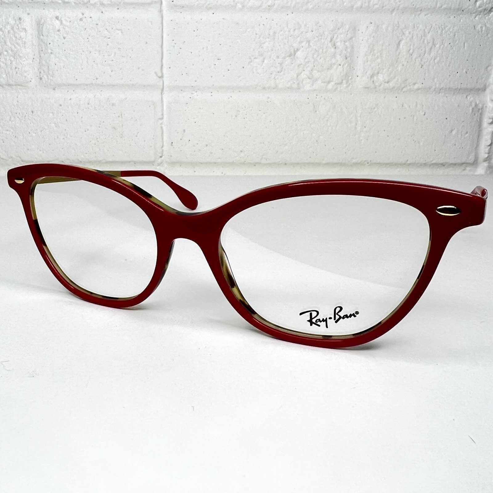 Ray-ban RB 5360 5714 Eyeglasses Frames Red Tortoise Cat Eye - Etsy Singapore