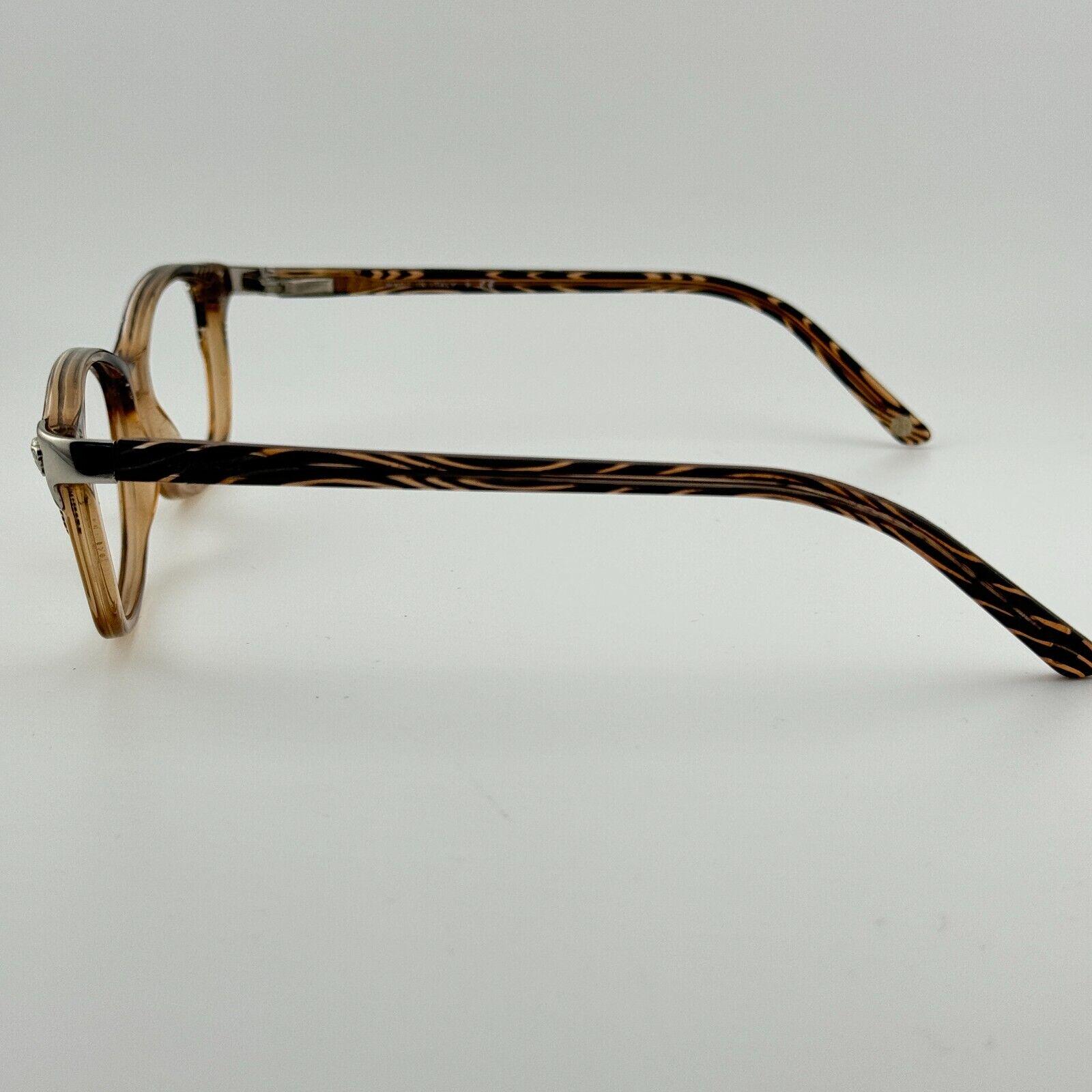 VERSACE Eyeglasses Frames Brown Clear Silver Rap8804aa RC007  display picture 1