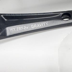 Wiley X WX Gravity Z87-2+ Matte Black Safety Glasses Sunglasses Frames Taiwan image 5