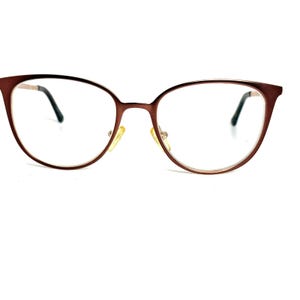Rose Gold Cat Eye Eyeglasses - Etsy display picture 1