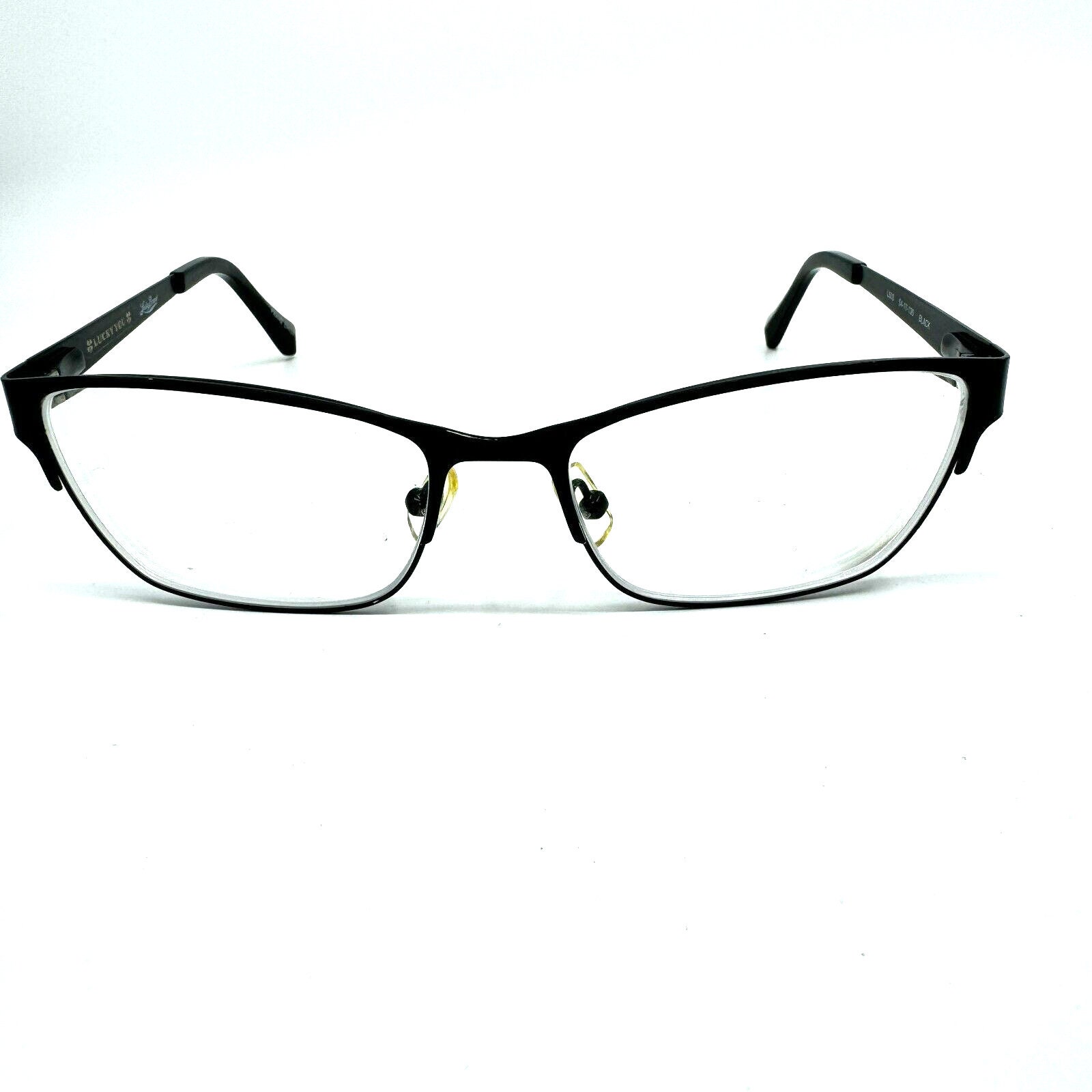 Lucky Brand L503 BLACK Eyeglasses Frames Square Full Rim 54  display picture 3
