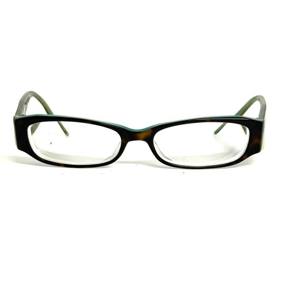Diesel Eyeglasses Tortoise Teal Green Rectangular Frames OJEY 23755
