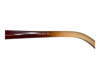 Pierre Leman Butterfly Orange Clear Sunglasses Frames Womens  display picture 3