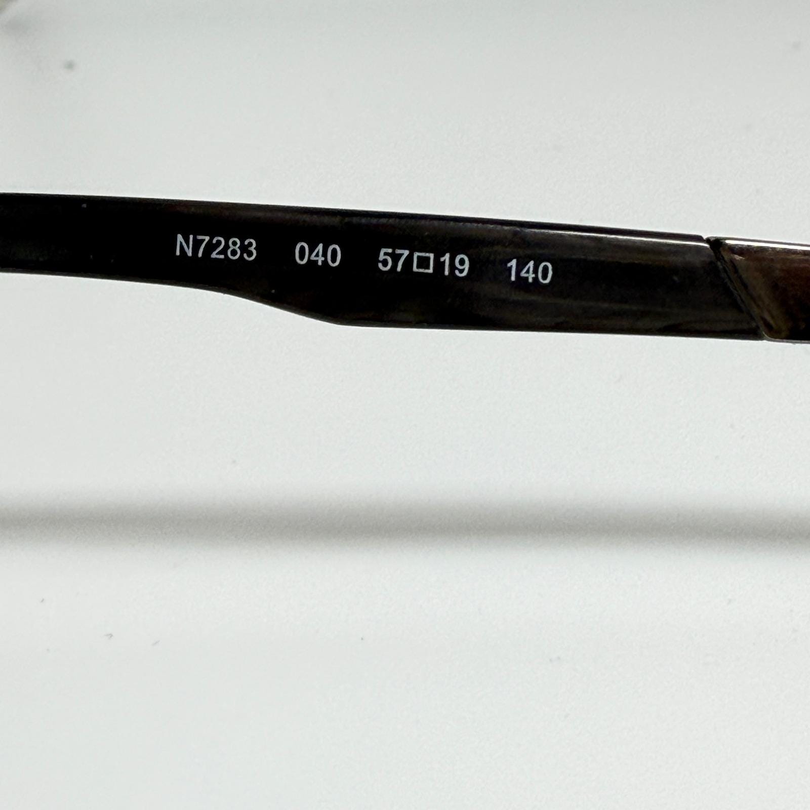 Nautica N7283 040 Eyeglasses 57 19 140 Metal Rectangular  display picture 3