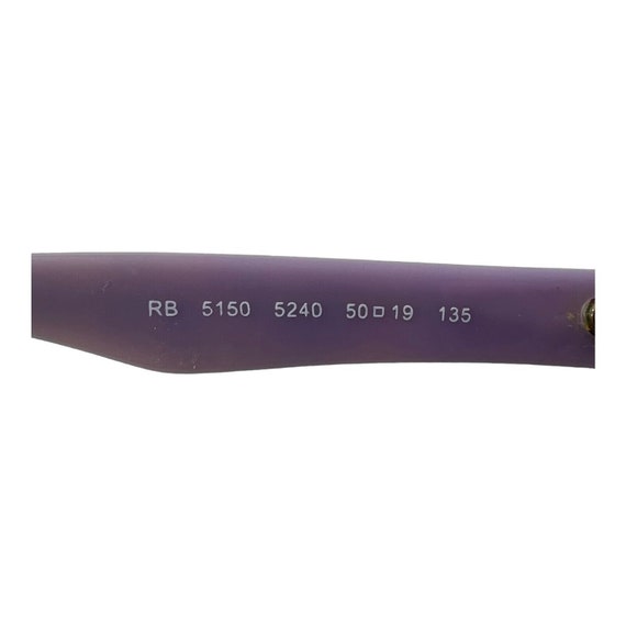 Ray-Ban RB5150 5240 Eyeglasses Purple Tortoise Re… - image 5