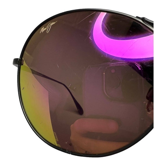 Maui Jim Opihi Sunglasses MJ547-14 Gray Round Wom… - image 8