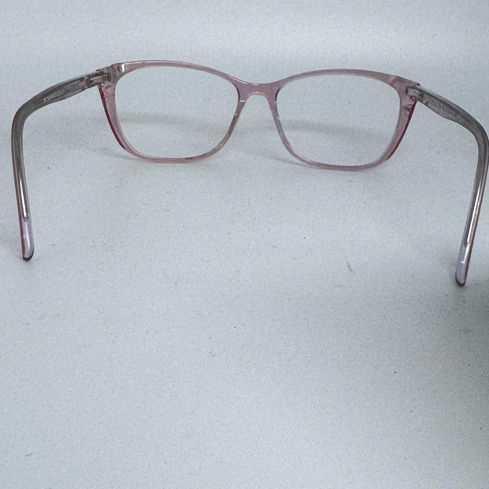 BCBGMAXAZRIA Beva Rose Laminate Eyeglasses Frame 55-16-145mm  display picture 2