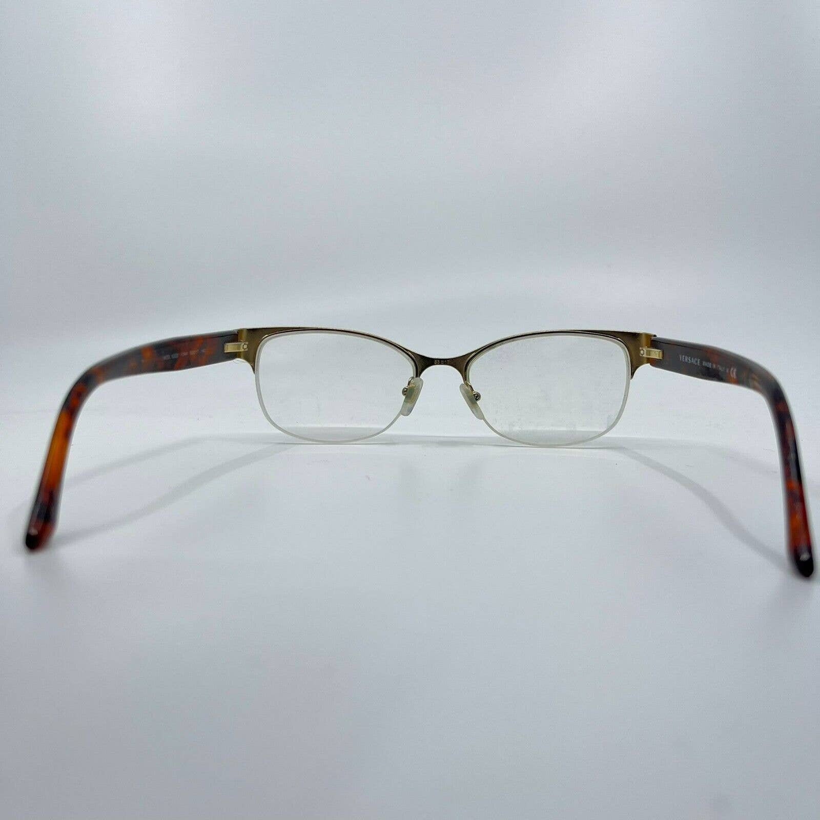 Versace Women\'s eyeglasses frame‎ brown tortoise MOD.1222 1344 53-17-140 H6928 Versace VE3294 Brown/Tortoise Eyeglasses | Includes FREE Rx  main image 4