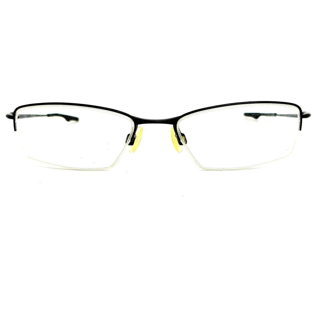 Oakley Eyeglasses OX5045-0153 Polished Black Half Rim Frame 53-19 136‎ H13994 Oakley Eyeglasses OX5045-0153 Polished Black Half Rim Frame  main image 3