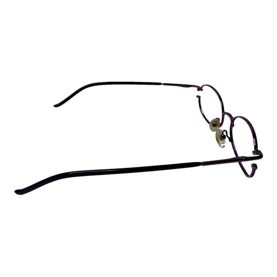 ZENNI Purple Oval Eyeglasses Glasses Optical Fram… - image 4