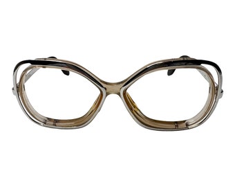 Silhouette Eyeglasses Unkown brand silver gold Rimless Frame Austria H3177
