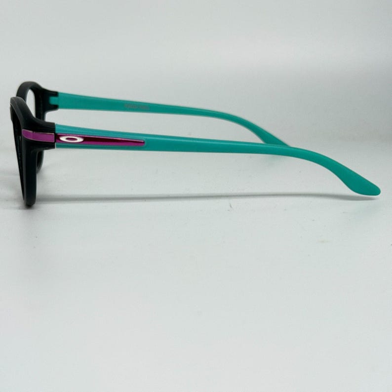Montura de gafas Oakley Twin Tail para mujer OY8008-0150, color negro, 50-15-127, 18464 imagen 2