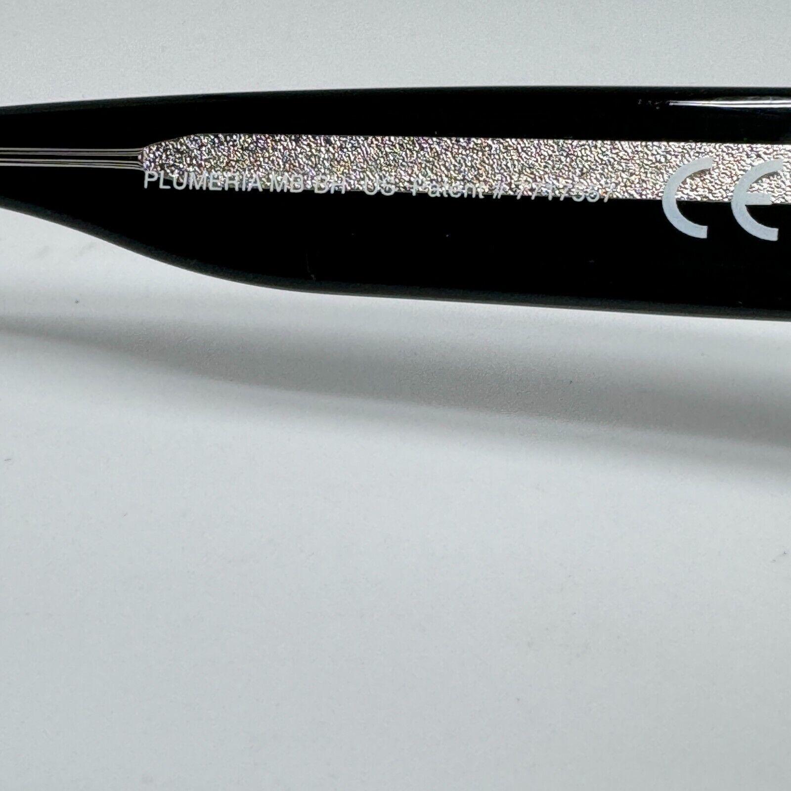 Maui Jim‎ Sunglasses Frames MJ768-02K PLUMERIA 55-17-135 Black 14128 Maui Jim Plumeria MJ768-02 Black Cat Eye Sunglasses Frames  main image 2