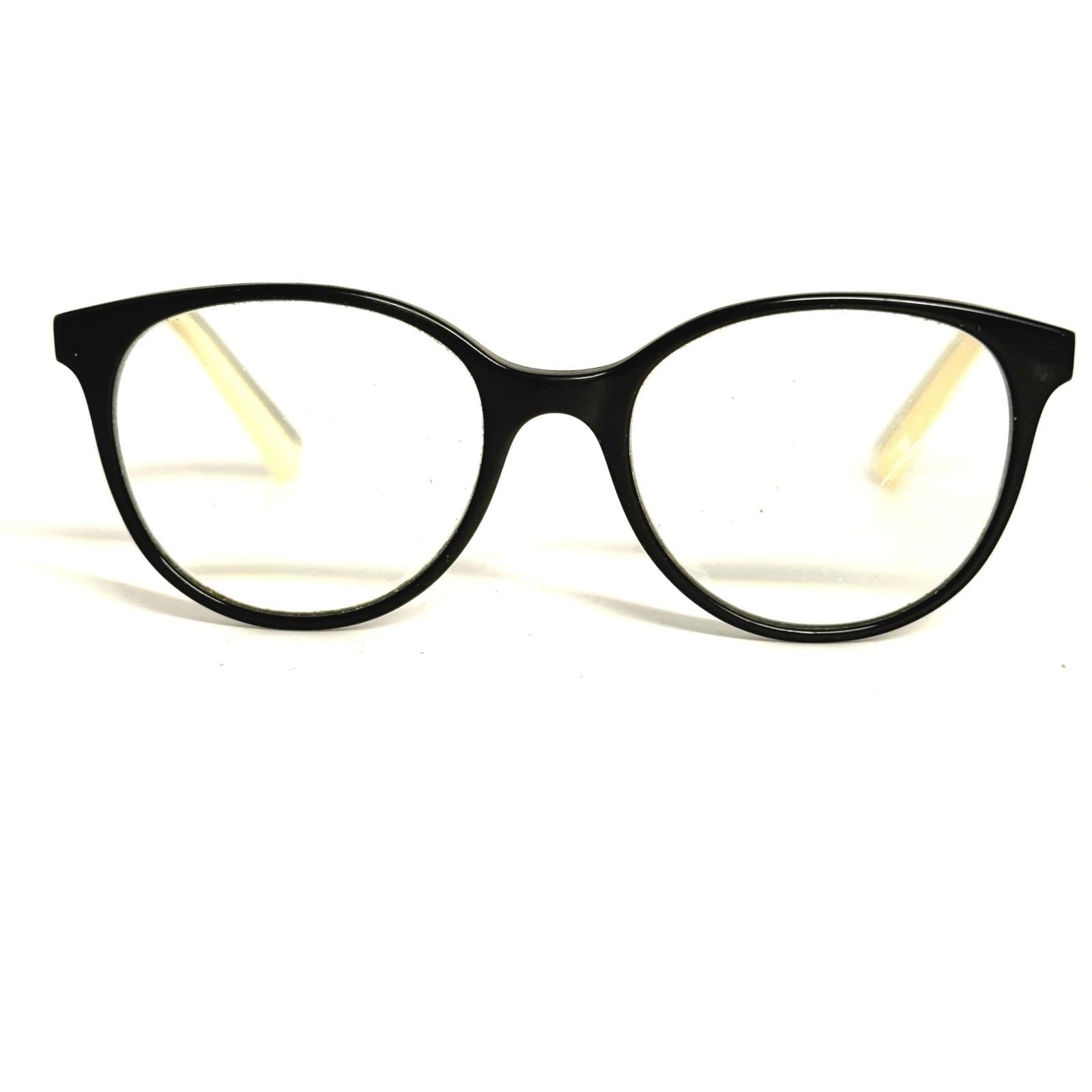 Sonia Rykiel Paris SR7359 C01 Black Eyeglasses Frames 51-18-135 Made in France Sonia Rykiel 7073 Titanium Black Transparent Oval Glasses  main image 2