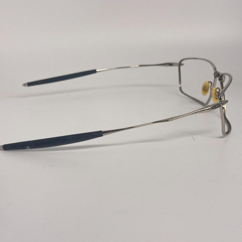 Oakley Metal Eyeglasses unknown model number Pewter Frames 61-18 H17328 image 4