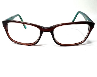Prada VPR 02F 5AY-1O1 Tortoise Brown Green Eyeglasses Frames  display picture 2