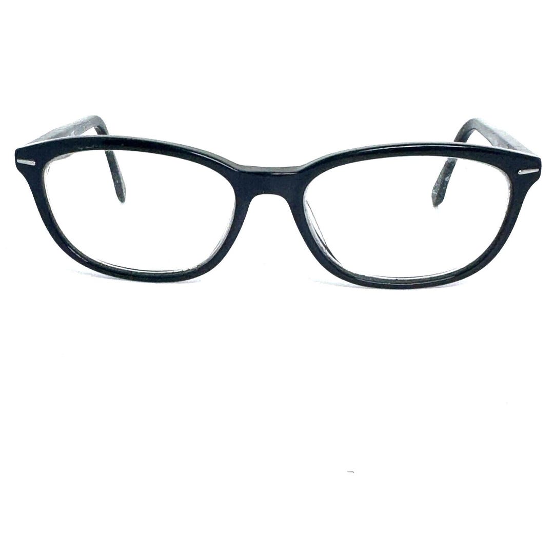 Calvin Klein Women Eyeglasses Frame Half Rim Black Glasses Frame Italy Calvin Klein 353 590 Black Half Rim Eyeglasses Frames 47-20  main image 4