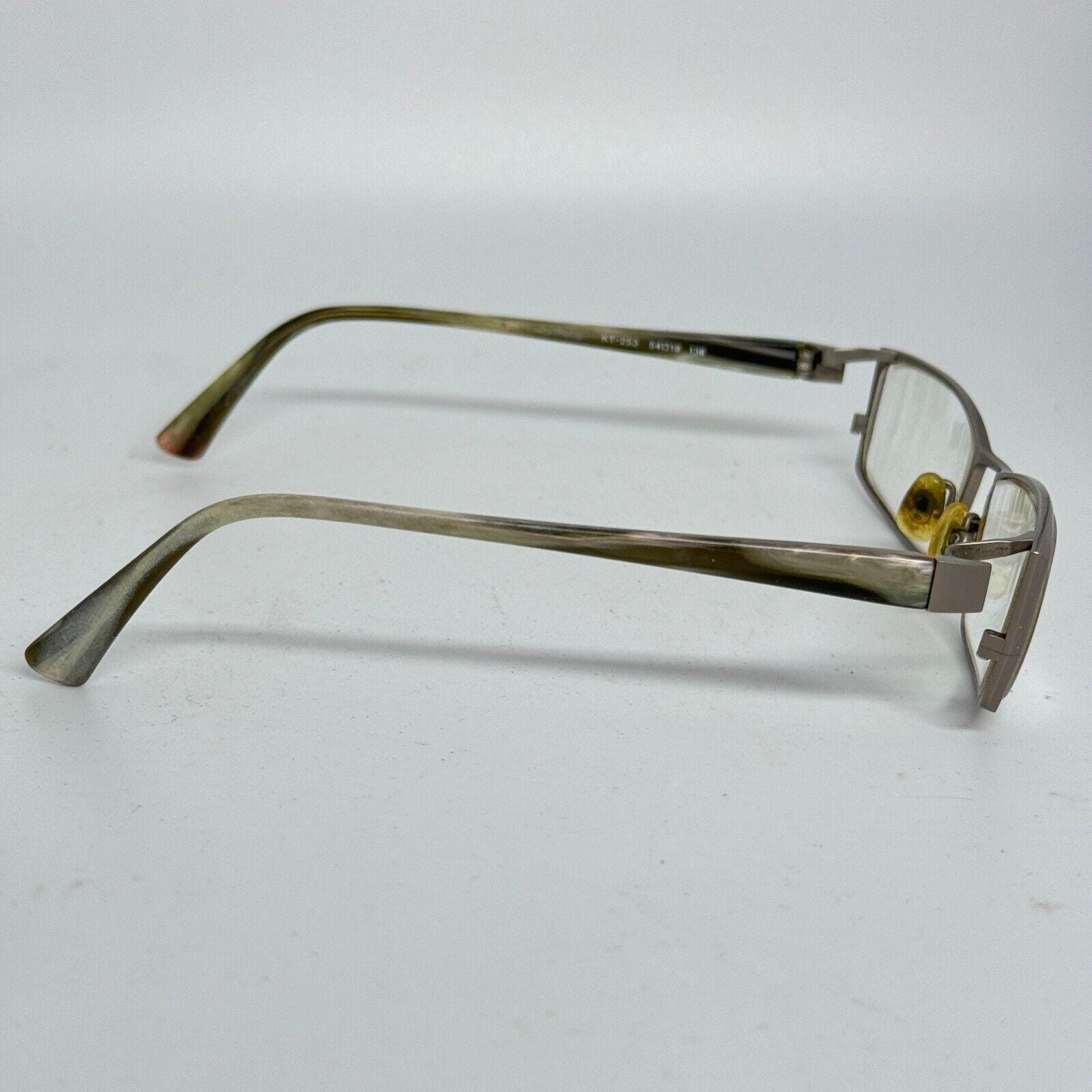 KIO YAMATO KT-253 Eyeglasses Frame Titanium Pre-owned 54-18-136