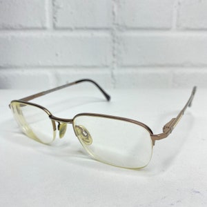 Charmant Pure Titanium EU7727 VO Brown Eyeglasses Frame 53-21-140mm H2033