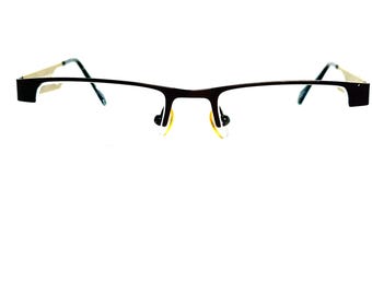 Nautica Eyeglasses Frames N7229 033 Brushed Gunmetal Gray 53  display picture 3