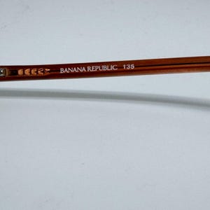 Montura de gafas BANANA REPUBLIC “ISABEL” 48-16-135 Negro/Naranja H14532 imagen 7