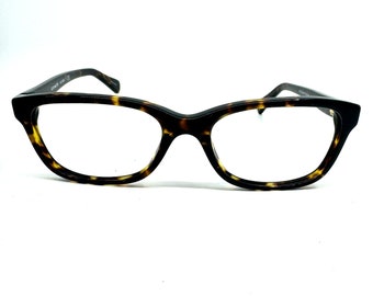Coach HC 6002 Cecilia T Eyeglasses 5052 Tortoise Metal Frame Only 51-16 135 Coach Eyeglasses HC 6002 Cecilia 5052 Tortoise Semi Cat Eye  main image 3