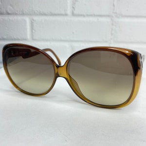 Terri Brogan Optyl 8735 10 52-17 Eyeglasses Frames Amber Gold H2218