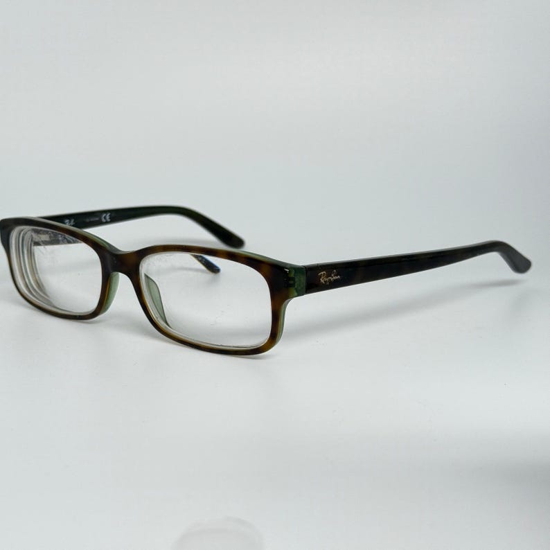 Gafas de vista Ray Ban RB 5187 2445 Carey Verde Montura completa 52 16 21147 imagen 2