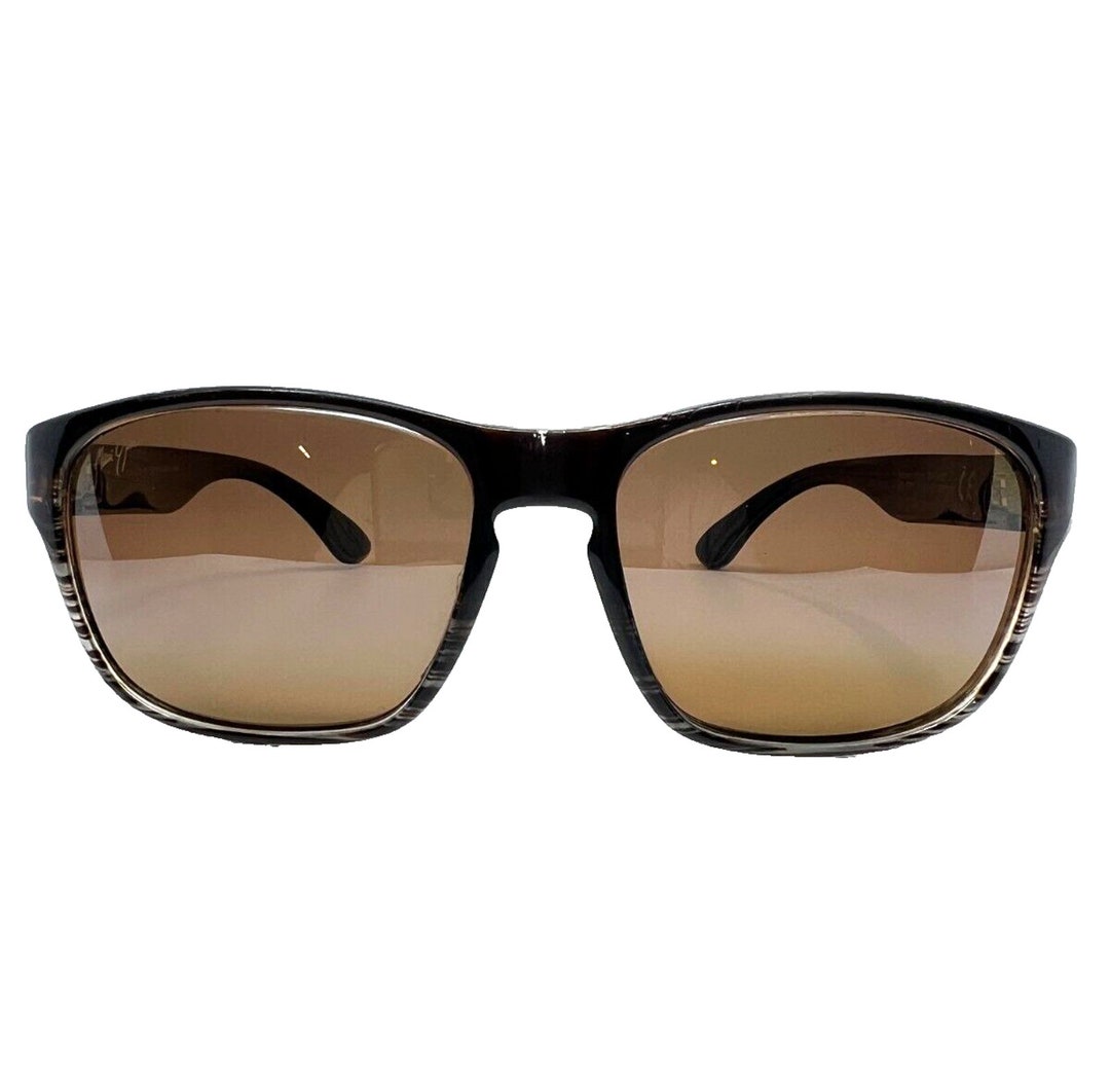 Lunettes de soleil polarisantes roses pâles chocolat MAUI JIM MJ 721-01  H9219 - Etsy France