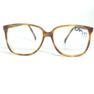 Girard 4430 Blonde Tortoise Eyeglass Frames 54-15 140 Vintage Oversized Square