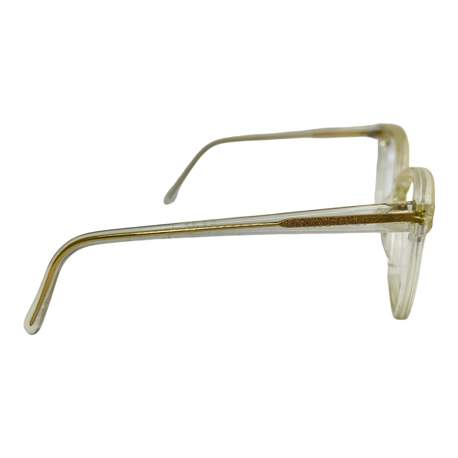 Gianni Versace Womens Eyeglasses Frame white gold‎ 771 56-14-111 H6206 Gianni Versace Womens Eyeglasses Frame White Gold 771 56-14  main image 2