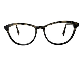 Warby Parker Louise W 189 Eyeglasses Frames Gray Tortoise 55-16-140 H4875