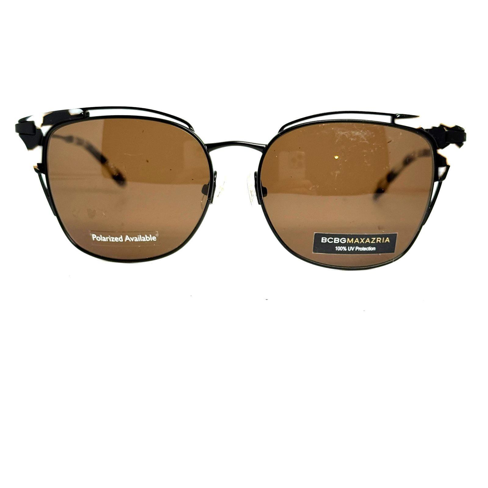 BCBGMAXAZRIA “RACY” NOS Black/white Marble Sunglasses 55-16  display picture 1