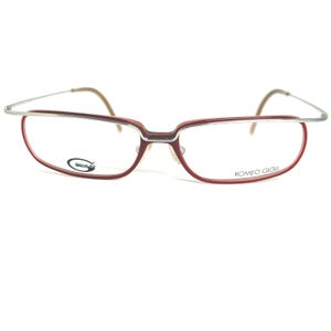 Red Rectangular Eyeglasses - Etsy display picture 1