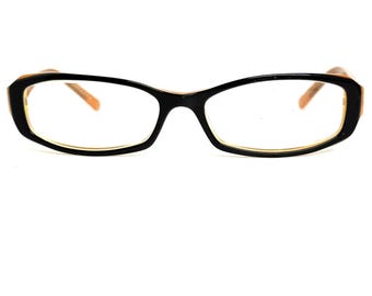Montura de gafas Vogue VO2487-B 1536 para mujer, color negro, montura completa, 53-15-135 H19312