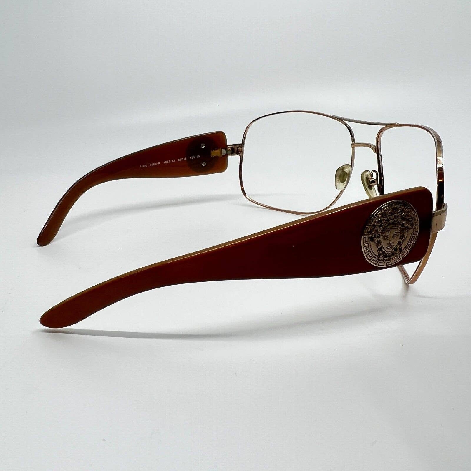 VERSACE Sunglasses Frames 2060-b 1052 Copper Tortoise Frames  display picture 2