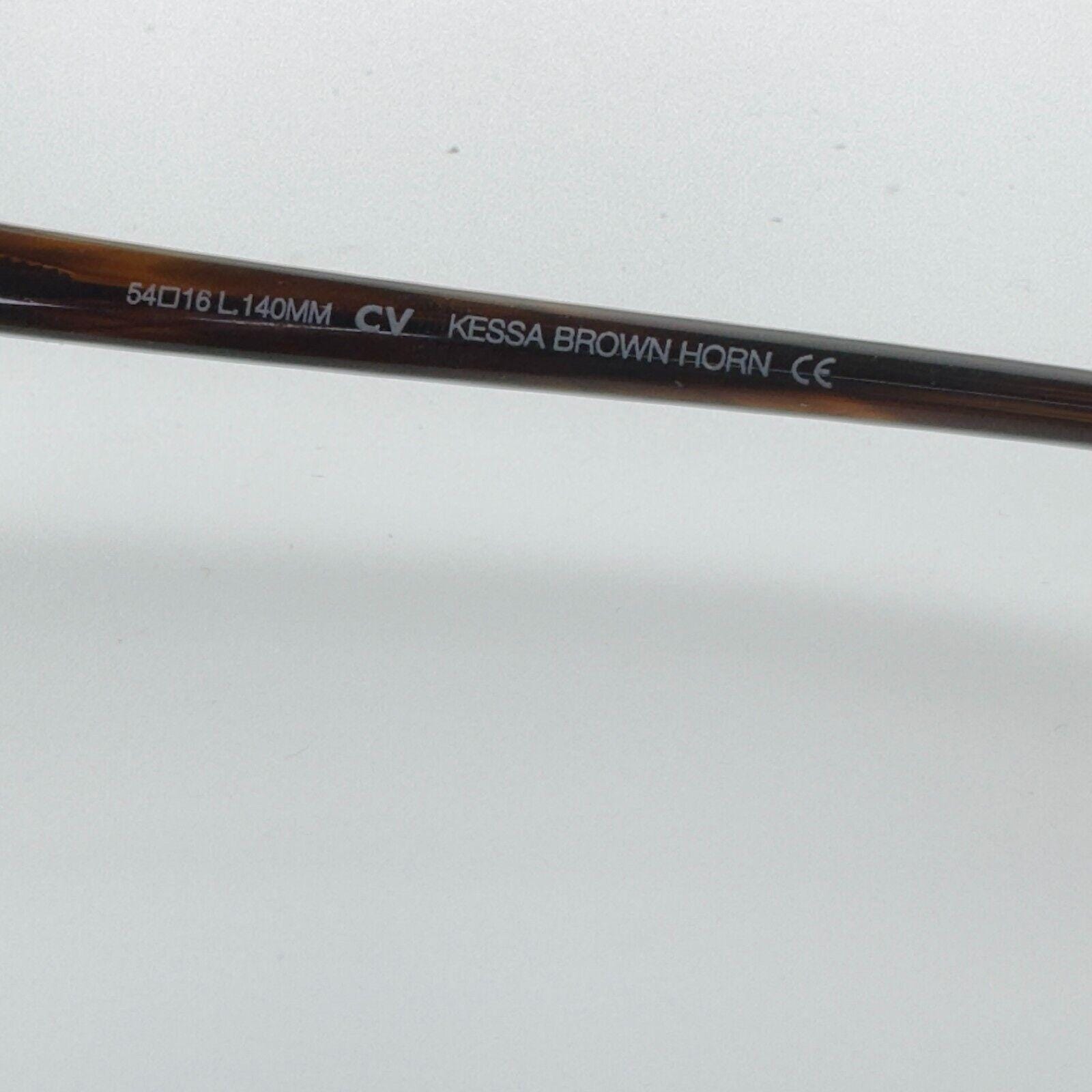 BCBGMAXAZRIA KESSA Brown Horn Eyeglasses Frame 54-16-140mm B40mm‎ H13454 BCBGMAXAZRIA KESSA Brown Horn Eyeglasses Frame 54-16-140mm  main image 2