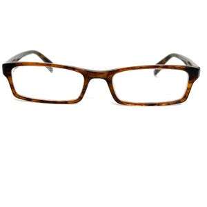WARBY PARKER SIBLEY 220 Brown Rectangle 52-18-140 Eyeglasses Frames Only H18040
