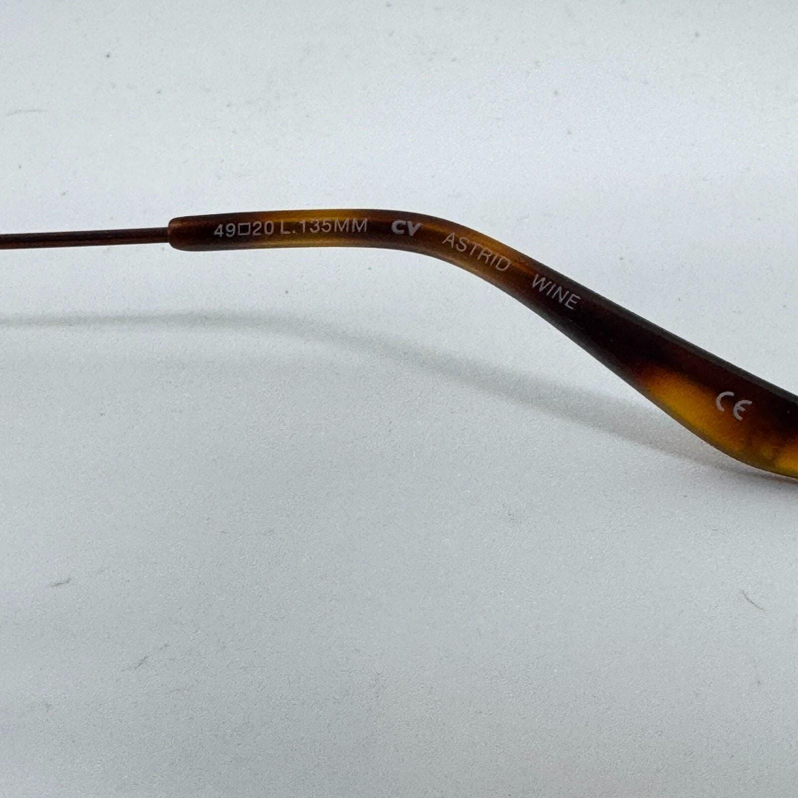 Bcbgmaxazria‎ Astrid Wine Eyeglasses Frame 49-20-135mm H17627 Bcbgmaxazria Astrid Wine Eyeglasses Frame 49-20-135mm H17627  main image 2